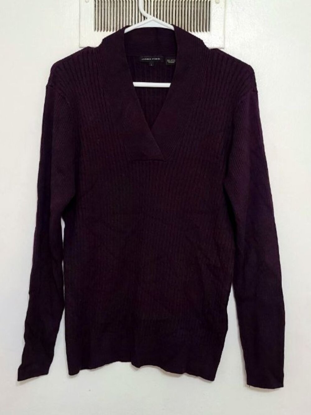 Shawl Collar Sweater – Size L